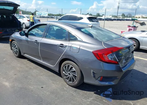 2016 Honda Civic Lx из США, поврежденный, VIN 19XFC2F56GE034302